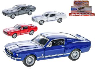 Obrázek z Auto 1:38 Ford Shelby GT500 1967 13cm kov na zpětný chod 4dr (12) 